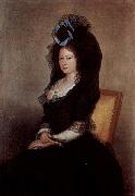 Francisco de Goya Portrat der Narcisa Baranana de Goicoechea painting